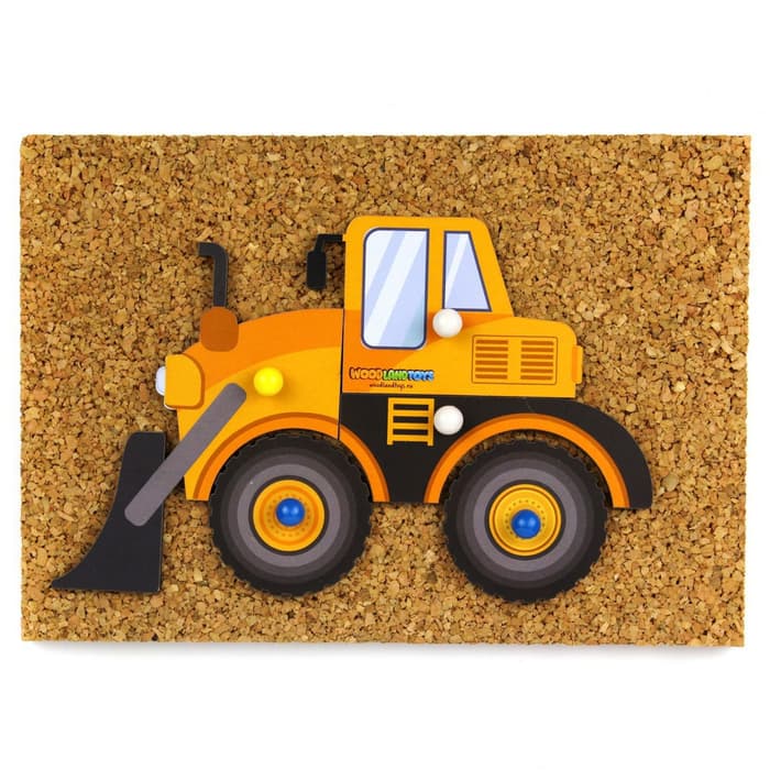 Логическая головоломка WoodLand Toys «Строительная техника»