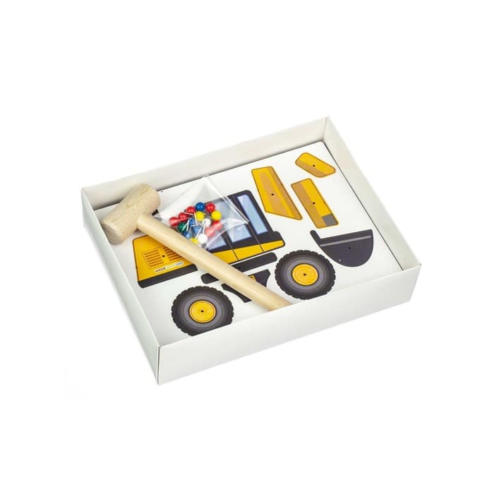 Логическая головоломка WoodLand Toys «Строительная техника»