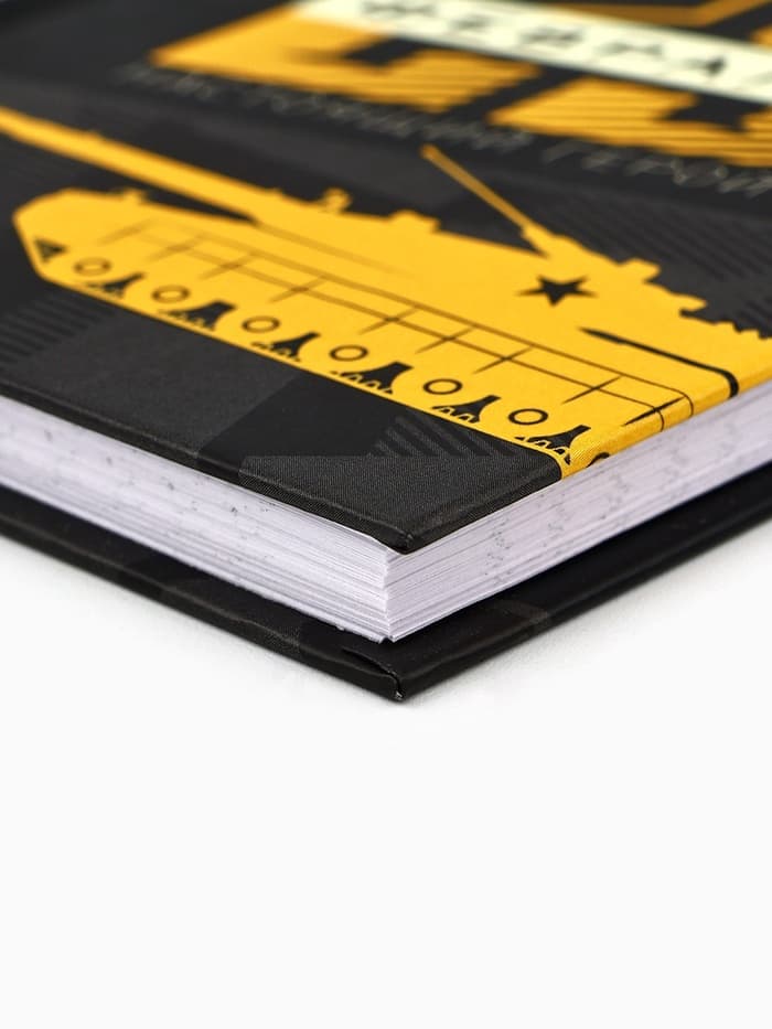 Блокнот А7, 64 л. в твердой обложке «23 февраля. Настоящий герой»