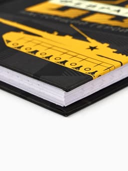 Блокнот А7, 64 л. в твердой обложке «23 февраля. Настоящий герой»