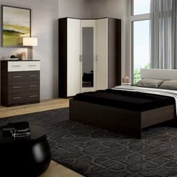 Шкаф – пенал «Светлана», 450×540×2070 мм, цвет венге/дуб молочный