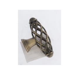 Ручка кнопка ТУНДРА PK039AB, цвет бронза