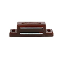 Магнит мебельный M001BR, 41×13, маленький, коричневый