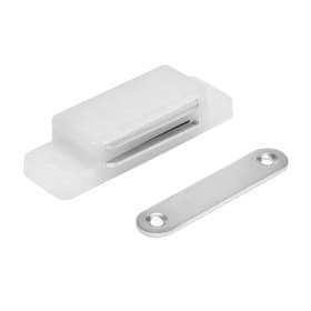 Магнит мебельный M003W, 72×13, большой, белый