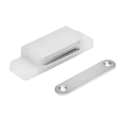 Магнит мебельный M003W, 72×13, большой, белый