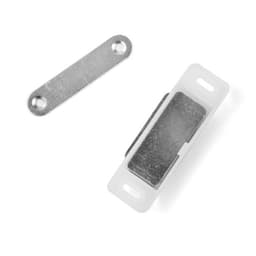 Магнит мебельный M003W, 72×13, большой, белый