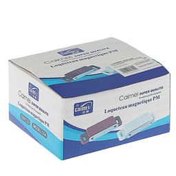 Магнит мебельный M003BR, 72×13, большой, коричневый