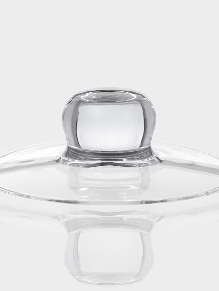 Подставка для торта Magistro «Цветочки», 29×23 см, на ножке, с крышкой-клош, стекло, прозрачная