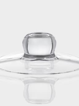 Подставка для торта Magistro «Цветочки», 29×23 см, на ножке, с крышкой-клош, стекло, прозрачная