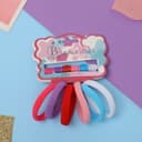 Набор для волос Выбражулька «Обаяшечка», 12 шт.: 6 резинок, 6 крабиков, махрушка