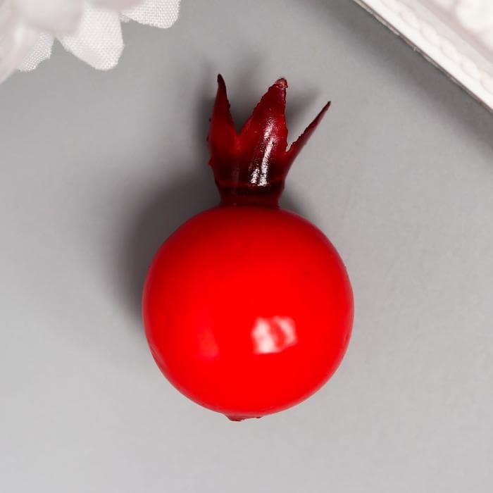 Декор для творчества «Ягода шиповника», набор 15 шт., 2.5×2.5×3.8 см