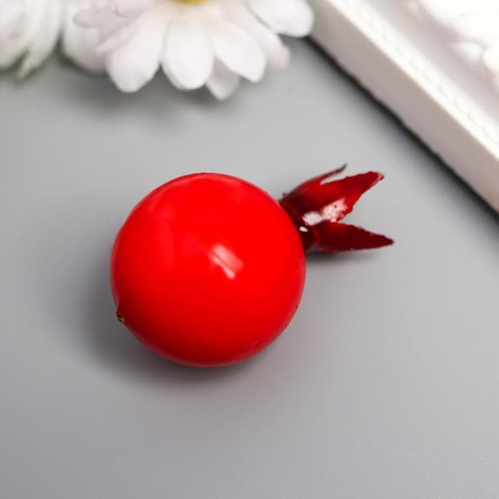 Декор для творчества «Ягода шиповника», набор 15 шт., 2.5×2.5×3.8 см