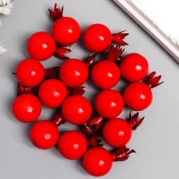 Декор для творчества «Ягода шиповника», набор 15 шт., 2.5×2.5×3.8 см