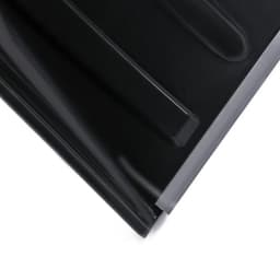 Лопата для уборки снега, пластиковый ковш 410×415 мм, металлическая планка, деревянный черенок, с ручкой