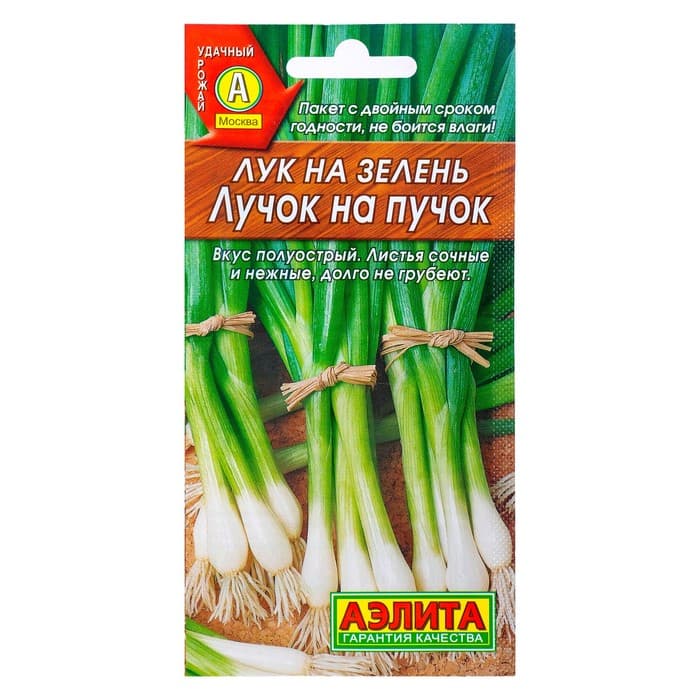 Семена Лук на зелень «Лучок на пучок», 0.5 г, «Аэлита»
