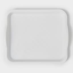 Поднос универсальный IDEA, 25×29 см, пластик, белый