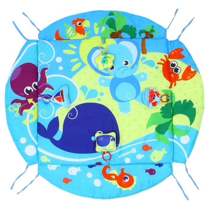 Игровой коврик для детей Крошка Я «Манеж», 85×85 см, МИКС