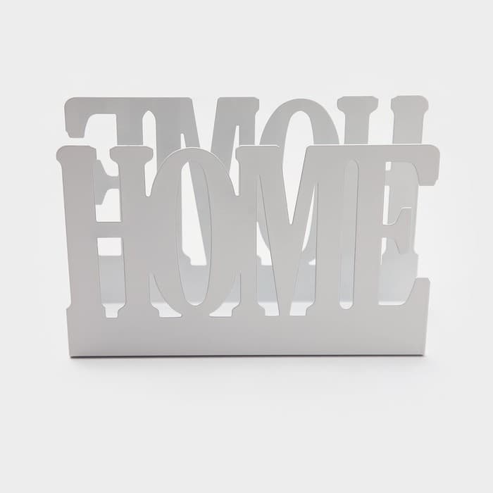 Салфетница Доляна Home, 15×4×10 см, белая