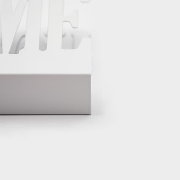 Салфетница Доляна Home, 15×4×10 см, белая