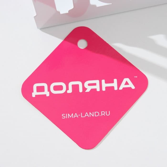 Салфетница Доляна Home, 15×4×10 см, белая