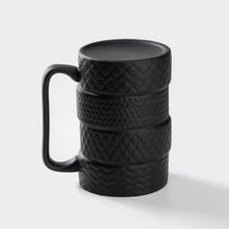 Кружка «Шины», 460 мл, керамика, чёрная