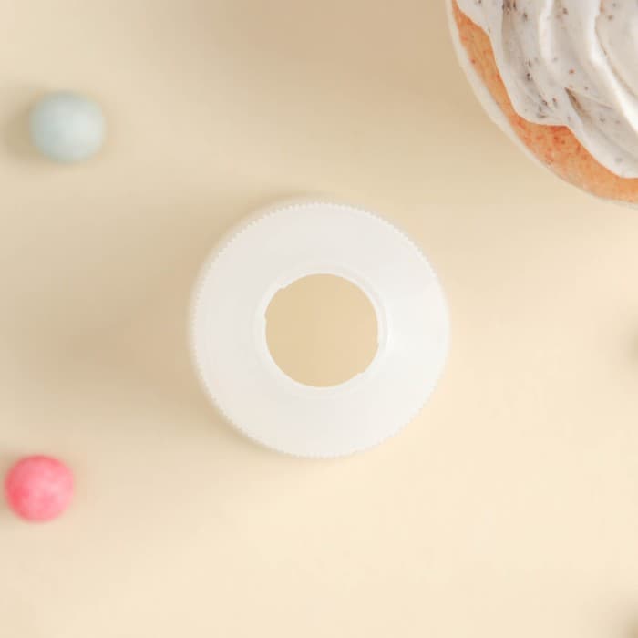 Адаптер для кондитерского мешка Доляна, 3.6×3.6×5.4 см, для насадки d=2 см, пластик