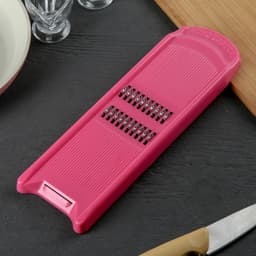 Тёрка для корейской моркови Libra Plast «Эконом», 8.5×27.5×1.5 см, МИКС