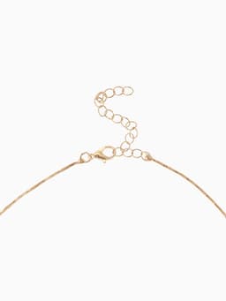 Набор 2 предмета: серьги, колье «Изумление», цветение, сине-белый в золоте, 42 см