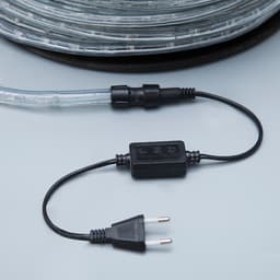 Световой шнур Luazon Lighting 13 мм, IP65, 100 м, 36 LED/м, 220 В, 2W, мерцание, свечение тёплое белое