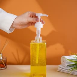 Дозатор для жидкого мыла Доляна, 700 мл, 6.5×20 см, цвет прозрачный