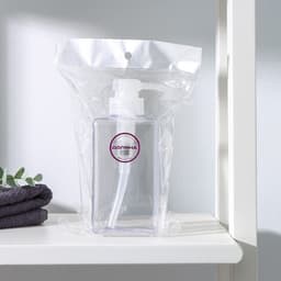 Дозатор для жидкого мыла Доляна, 700 мл, 6.5×20 см, цвет прозрачный