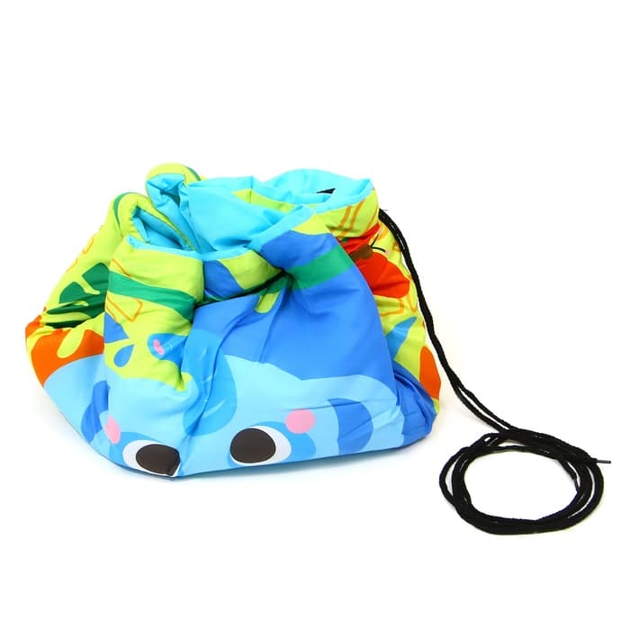 Игровой коврик - сумка для детей Крошка Я «Зверята», 2 в 1, размер 100×100 см, МИКС