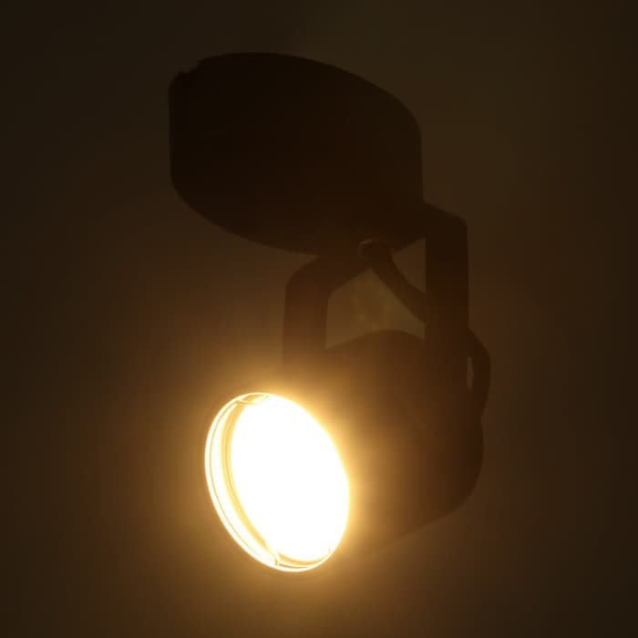 Спот «Яркий луч» 1×3 Вт GU10 черный 8×5×13 см