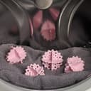 Шарики для стирки пуховиков и одеял Доляна, 4 шт., d=5 см, розовые