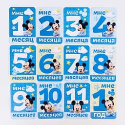Карточки для фотосессии, 18 штук, 10×15 см, Микки Маус