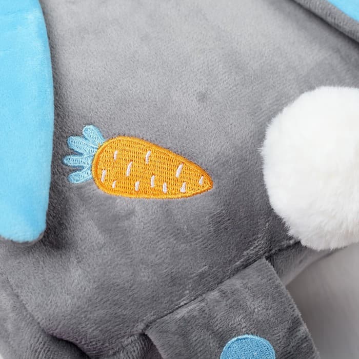 Рюкзак детский для девочки «Зайчик с морковкой»,28×4×28 см