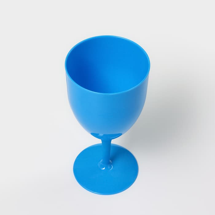 Бокал для вина «Салют», 400 мл, пластик, МИКС