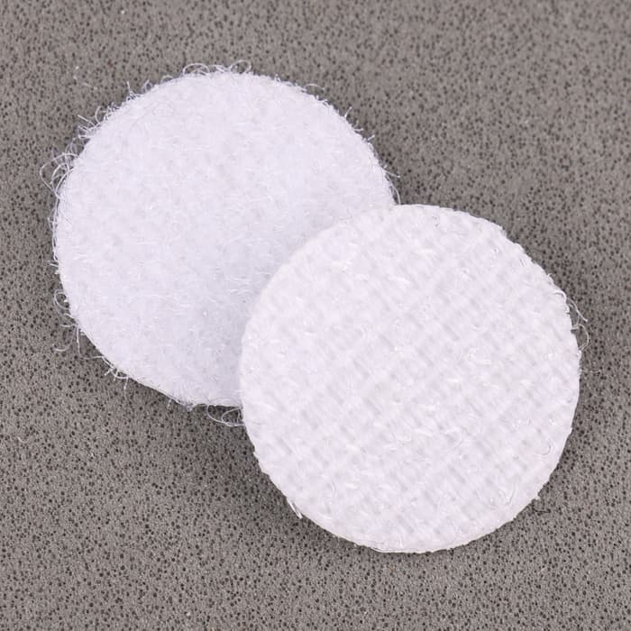 Липучка на клеевой основе «Круг», набор 55 шт., размер 1 шт.: 1.5 см