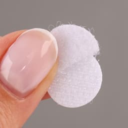 Липучка на клеевой основе «Круг», набор 55 шт., размер 1 шт.: 1.5 см