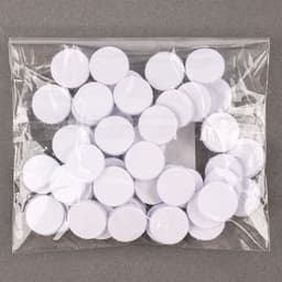 Липучка на клеевой основе «Круг», набор 55 шт., размер 1 шт.: 1.5 см