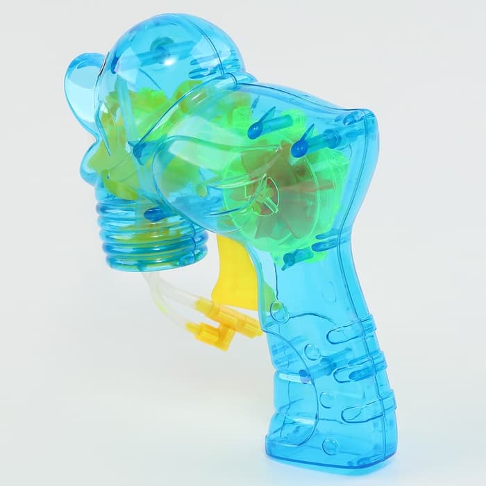 Генератор-пистолет мыльных пузырей Funny toys «Утка», прозрачный, МИКС