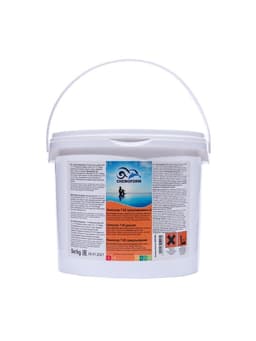 Хлорный препарат в гранулах для дезин. и ударного хлор. воды в бассейнах Кемохлор Т-65 5 кг