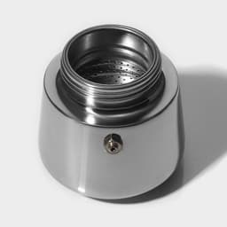 Кофеварка гейзерная Magistro Classic black, на 6 чашек, 300 мл, индукция, нержавеющая сталь, чёрная