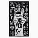 Полотенце махровое Этель Rock-n-Roll, 70×130 см, 100% хлопок, 420 г/м²