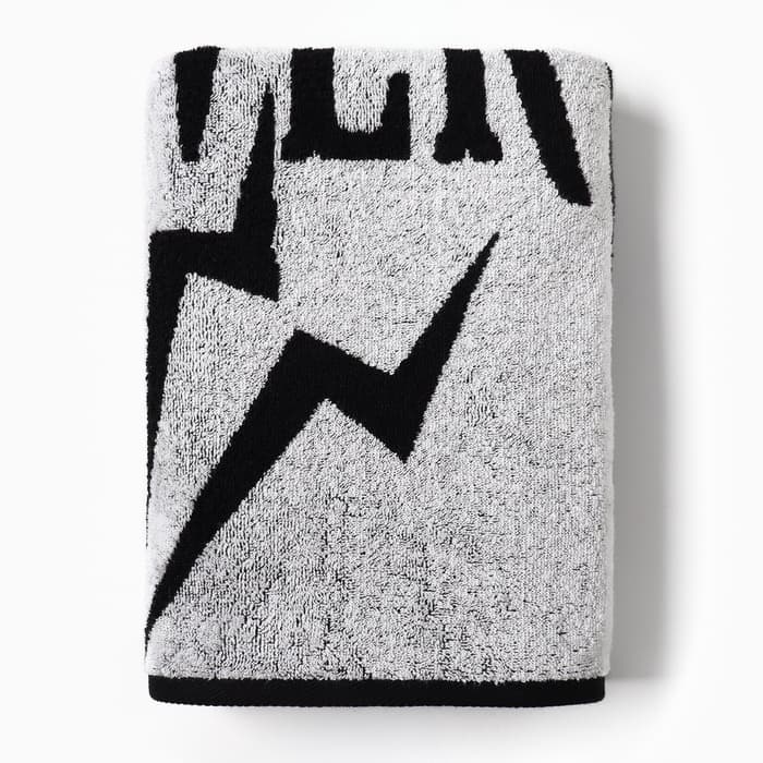 Полотенце махровое Этель Rock-n-Roll, 70×130 см, 100% хлопок, 420 г/м²