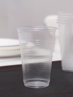 Стакан одноразовый «Евро», 200 мл, пластик, d=7 см, прозрачный