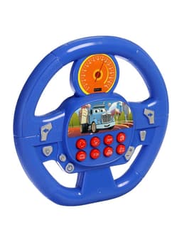 Музыкальный руль ZABIAKA «Весело рулим», работает от батареек, микс