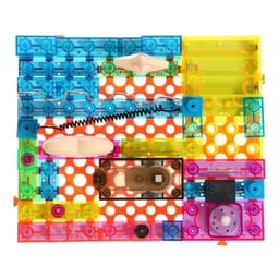 Конструктор блочный-электронный «Электронный лабиринт», 72 схемы, 34 детали