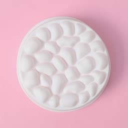 Форма для муссовых десертов и выпечки Доляна «Камешки», силикон, 19.5×5.5 см, белая