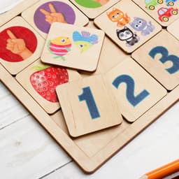 Игра развивающая деревянная Десятое Королевство «Считаем до пяти»